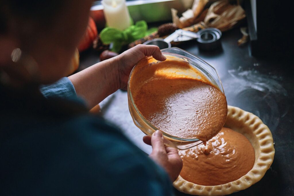 pumpkin pie cupcake artisan bakery Thanksgiving